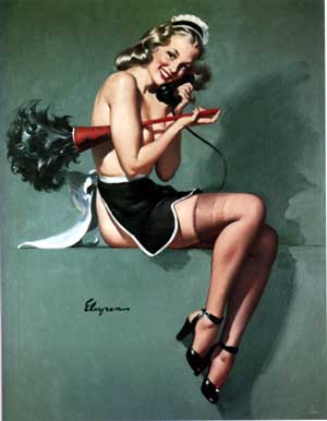 Elvgren, I Gave Him the Brush Off, 1947.jpg